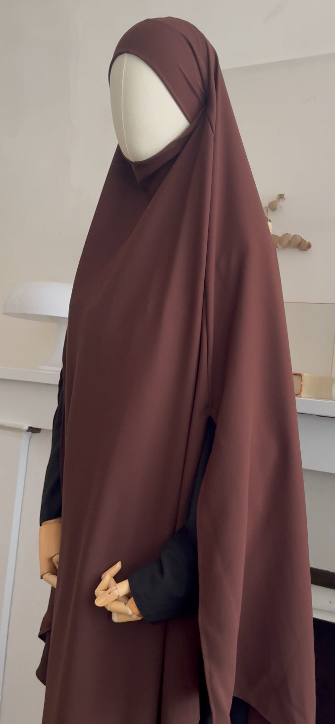 Le khimar - Khimar à fentes
